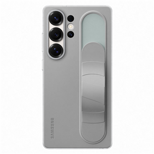 Dėklas Samsung Standing Grip Case, Galaxy S25 Ultra, pilkas