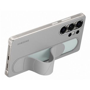 Dėklas Samsung Standing Grip Case, Galaxy S25 Ultra, pilkas