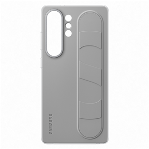 Dėklas Samsung Standing Grip Case, Galaxy S25 Ultra, pilkas