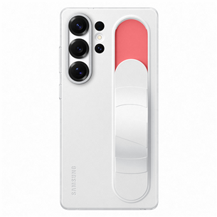 Dėklas Samsung Standing Grip Case, Galaxy S25 Ultra, baltas