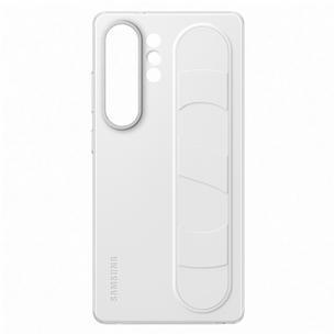 Dėklas Samsung Standing Grip Case, Galaxy S25 Ultra, baltas