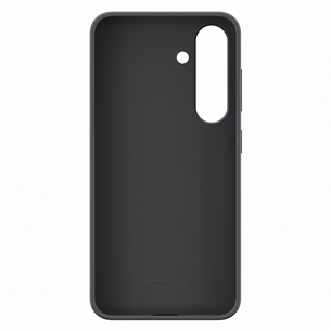 Dėklas Samsung Silicone Case, Galaxy S25, juodas