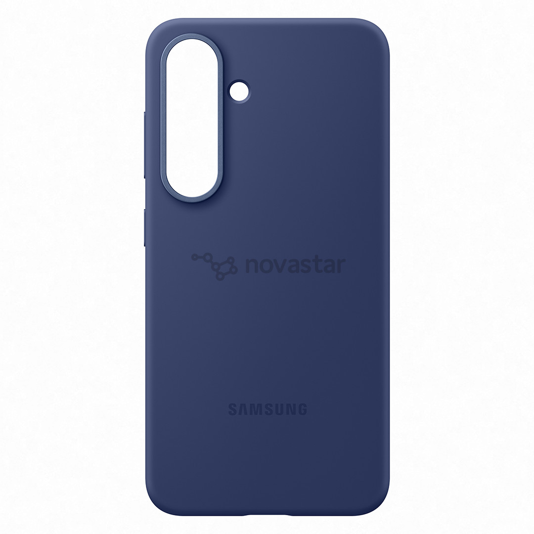 Samsung Silicone Case, Galaxy S25, синий - Чехол
