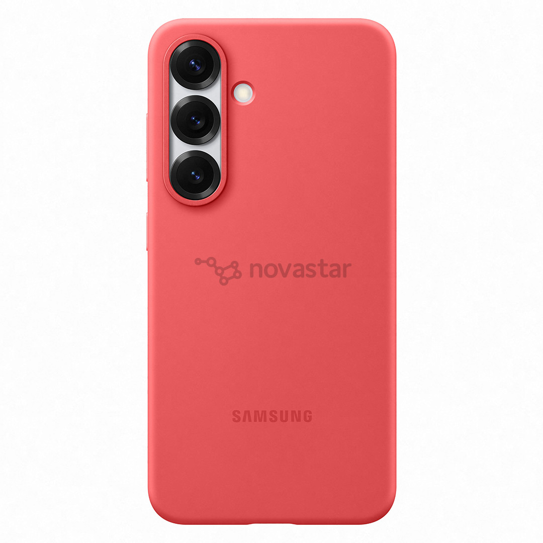 Samsung Silicone Case, Galaxy S25, red - Case