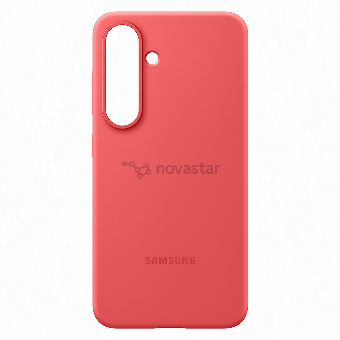 Samsung Silicone Case, Galaxy S25, red - Case