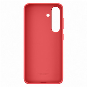 Samsung Silicone Case, Galaxy S25, red - Case