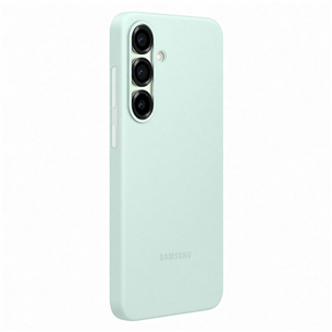 Dėklas Samsung Silicone Case, Galaxy S25+, šviesiai žalias