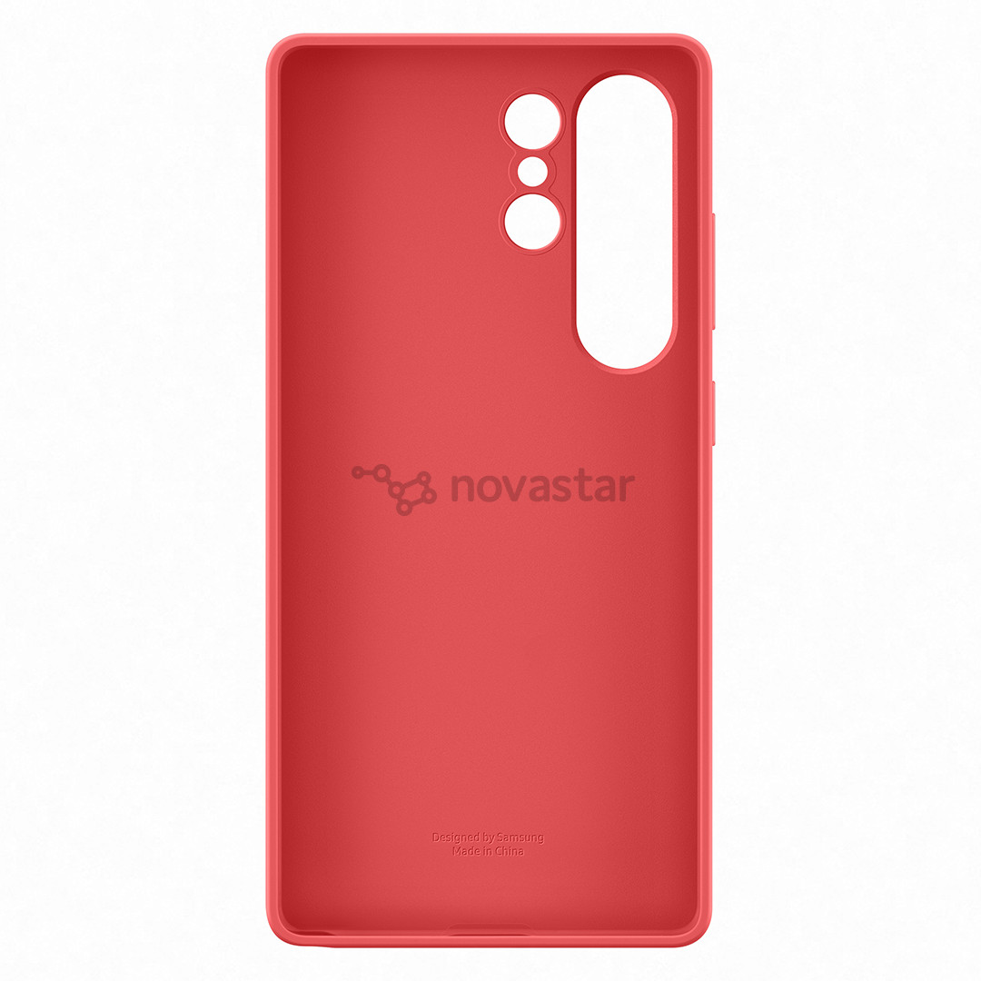Samsung Silicone Case, Galaxy S25 Ultra, красный - Чехол