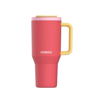 Termo gertuvė Kambukka Rio Tumbler, 950 ml, Pink Papaya, raudona/geltona