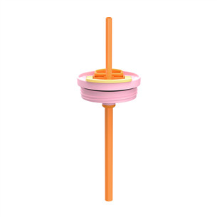 Termo gertuvė Kambukka Rio Tumbler, 950 ml, Pink Papaya, raudona/geltona