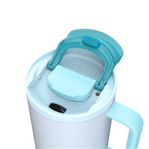 Termo gertuvė Kambukka Rio Tumbler, 950 ml, Frosty Coconut, balta/mėlyna