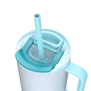 Termo gertuvė Kambukka Rio Tumbler, 950 ml, Frosty Coconut, balta/mėlyna