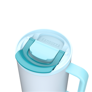 Termo gertuvė Kambukka Rio Tumbler, 950 ml, Frosty Coconut, balta/mėlyna