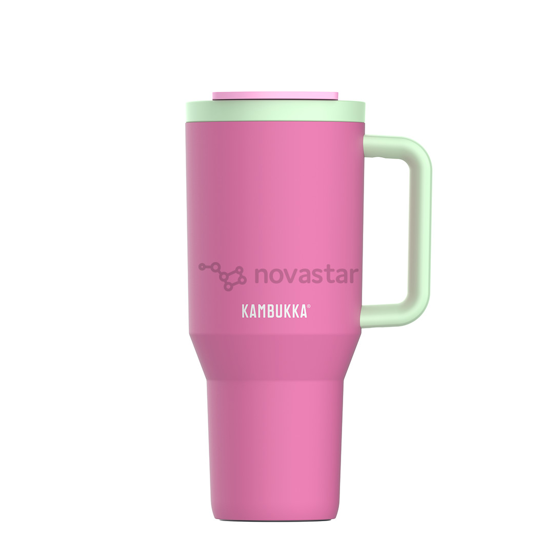 Termo gertuvė Kambukka Rio Tumbler, 950 ml, Bubblegum Mint, rožinė