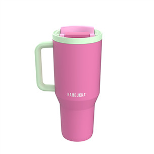 Termo gertuvė Kambukka Rio Tumbler, 950 ml, Bubblegum Mint, rožinė