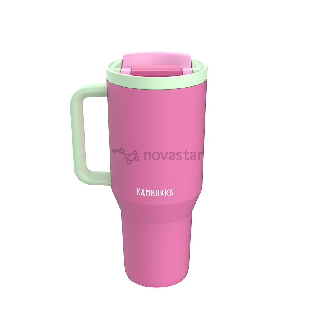 Termo gertuvė Kambukka Rio Tumbler, 950 ml, Bubblegum Mint, rožinė