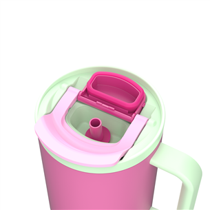 Termo gertuvė Kambukka Rio Tumbler, 950 ml, Bubblegum Mint, rožinė