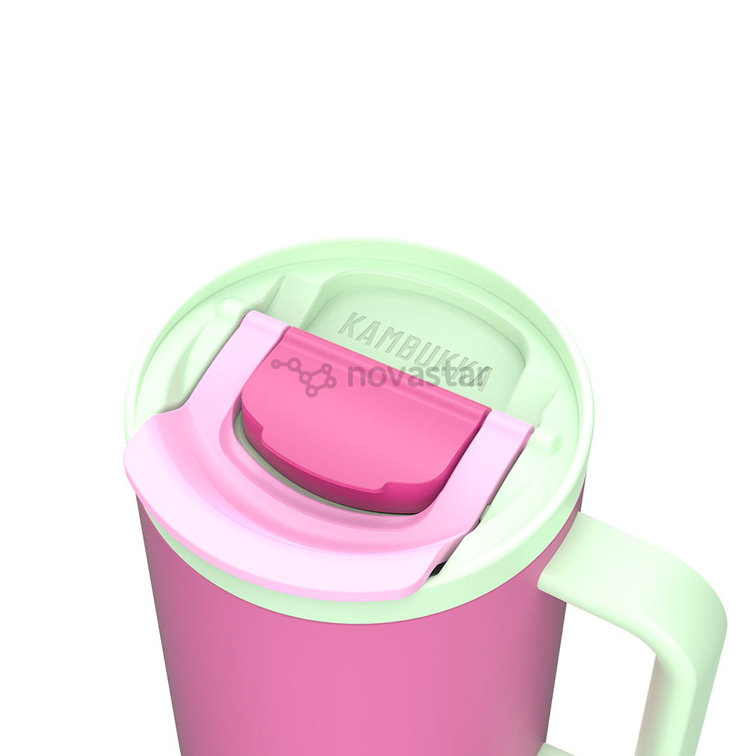 Termo gertuvė Kambukka Rio Tumbler, 950 ml, Bubblegum Mint, rožinė