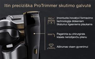 Skutimosi mašinėlė Braun Series 9 Pro, juoda