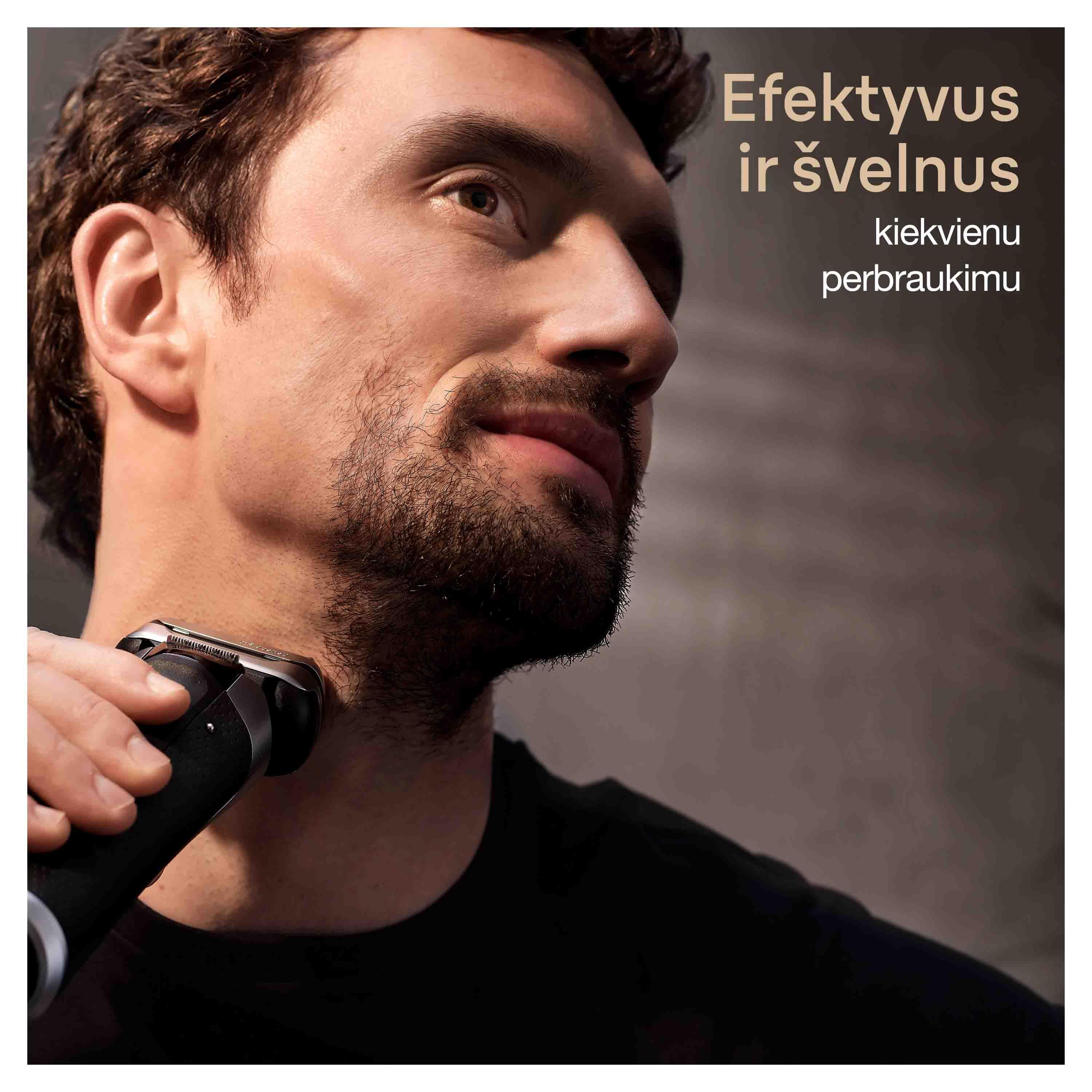 Skutimosi mašinėlė Braun Series 9 Pro, juoda