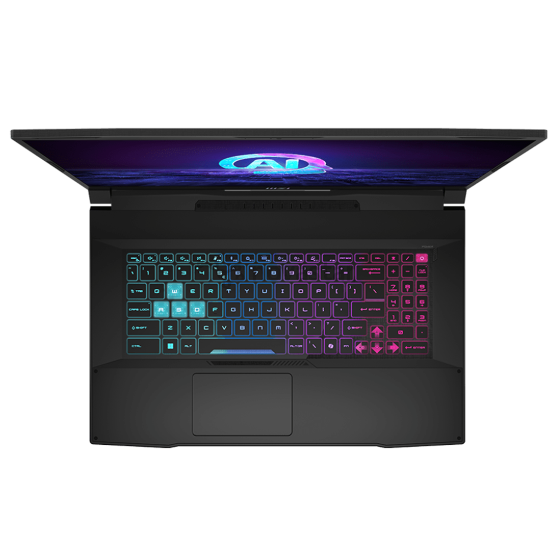 MSI Katana A17 AI B8VF, 17,3'', 144 Hz, Ryzen 7, 16 GB, 1 TB, RTX 4060, black - Notebook