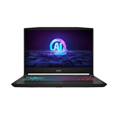 MSI Katana A15 AI B8VF, 15,6'', 144 Hz, Ryzen 7, 16 GB, 1 TB, RTX 4060, black - Notebook
