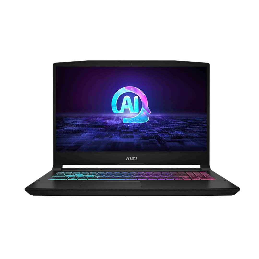 MSI Katana A15 AI B8VF, 15,6'', 144 Hz, Ryzen 7, 16 GB, 1 TB, RTX 4060, black - Notebook
