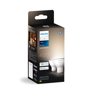 Philips Hue Smart Spotlight, soft-warm white, GU10, 2 шт. - Умные лампы