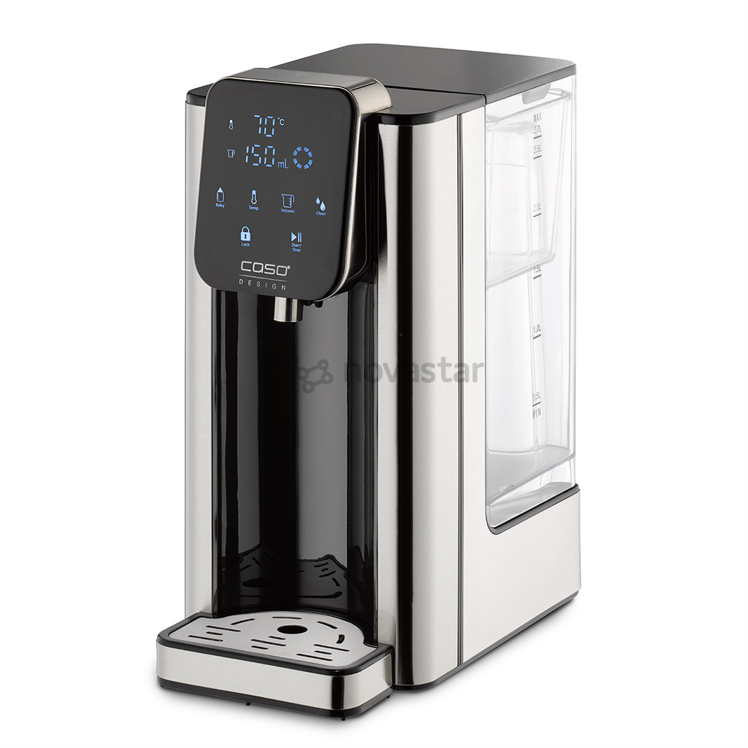 Caso Design HW 660, 2600 W, black/stainless steel - Hot water dispenser