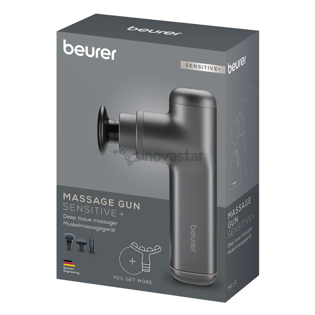 Beurer Sensitive+, black - Massage gun