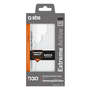 Dėklas SBS Extreme Active Case D3O, Samsung S25 Ultra