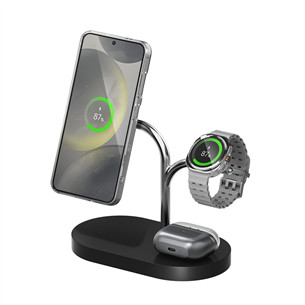Belaidis įkroviklis Samsung 3-in-1 Wireless Charger, 45 W, juodas