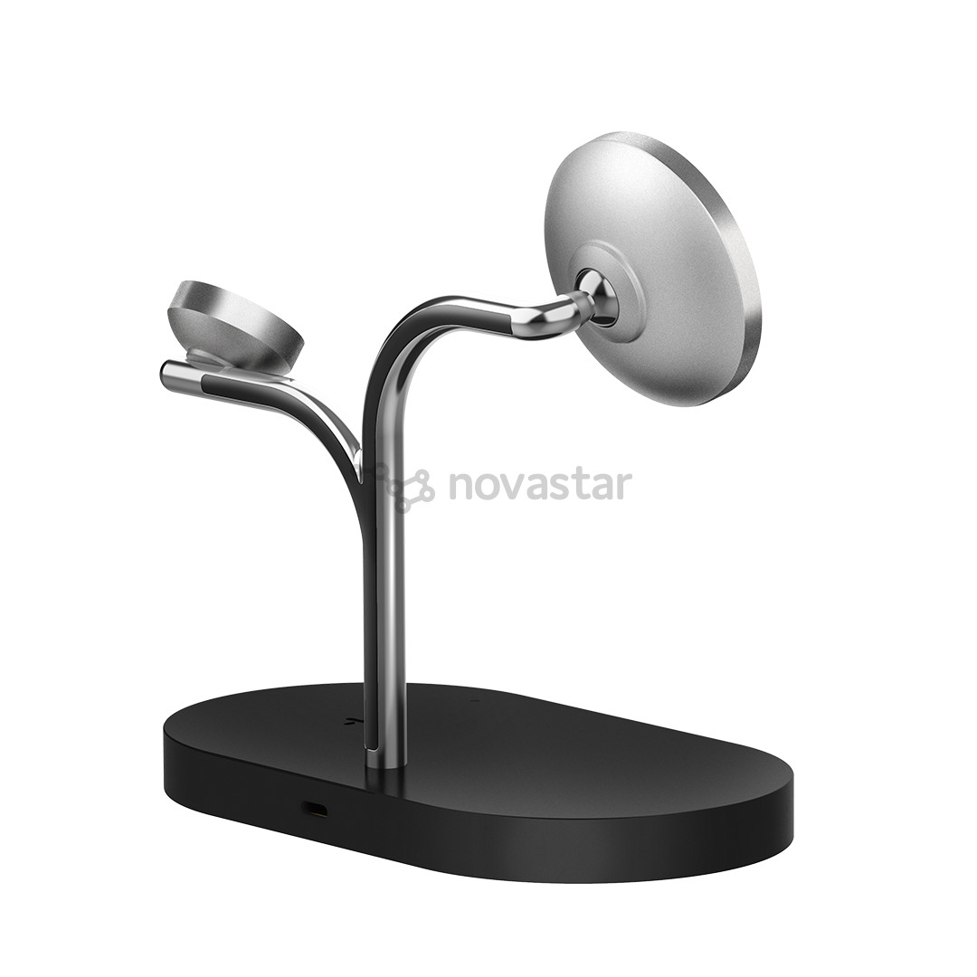 Belaidis įkroviklis Samsung 3-in-1 Wireless Charger, 45 W, juodas