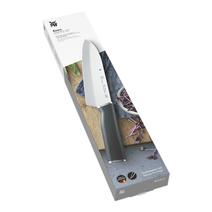 Santoku peilis WMF Kineo, 18 cm, juodas/nerūdijančio plieno