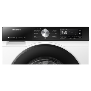 Hisense, 8 kg, gylis 48 cm, 1400 rpm - Skalbimo mašina