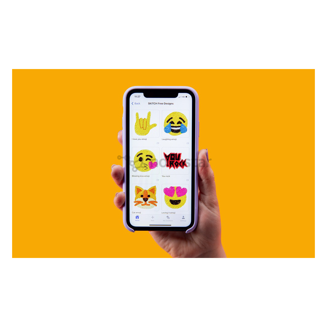 Brother Skitch PP1, black - Embroidery machine