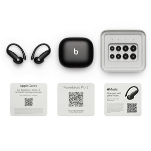 Belaidės ausinės Beats PowerBeats Pro 2, juodos