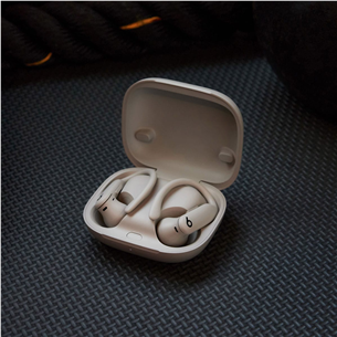 Belaidės ausinės Beats PowerBeats Pro 2, smėlio spalvos