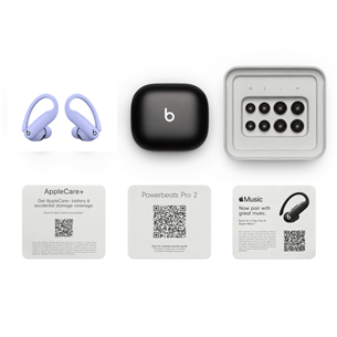 Belaidės ausinės Beats PowerBeats Pro 2, violetinės
