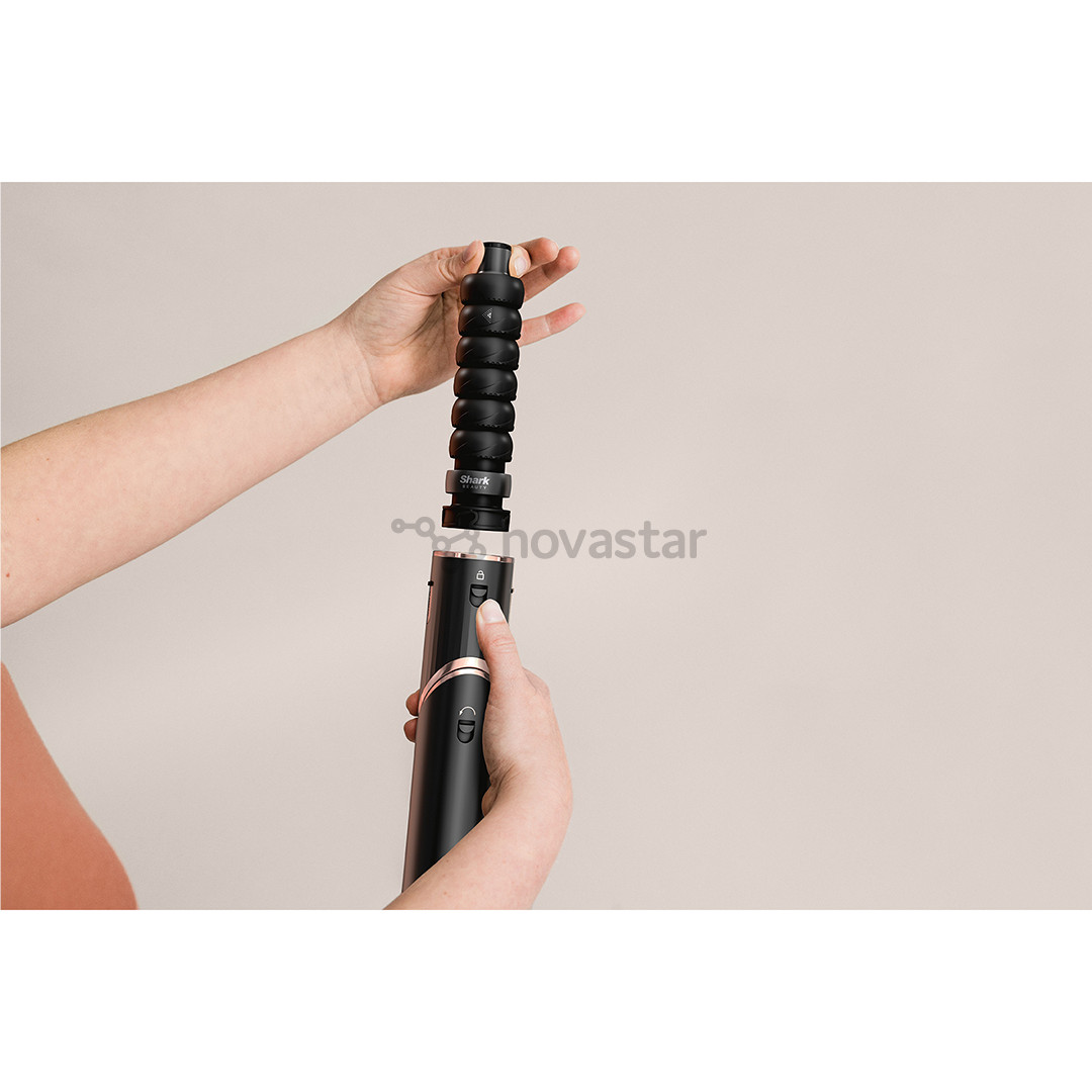 Shark FlexStyle, 5 viename, 1650 W, juodos - Plaukų formavimo šukos