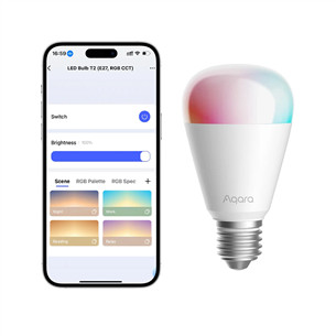 Išmanioji lemputė Aqara LED Bulb T2, E27, RGB