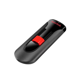 SanDisk Cruzer Glide, 128 ГБ, черный - Флеш-накопитель