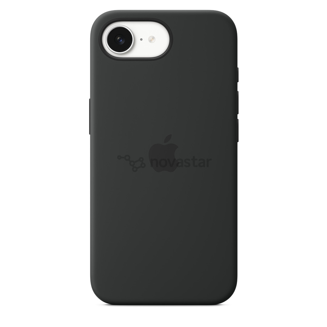 Dėklas Apple Silicone Case, iPhone 16e, black