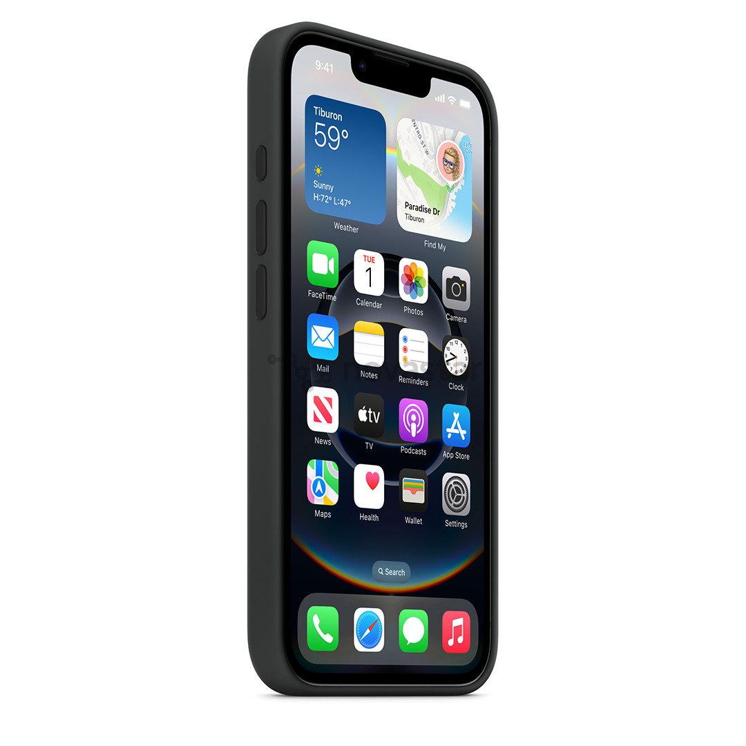 Dėklas Apple Silicone Case, iPhone 16e, black