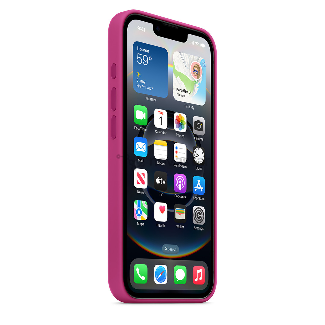 Apple Silicone Case, iPhone 16e, розовый - Чехол