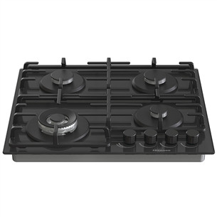 Hisense, width 60 cm, black - Built-in gas hob