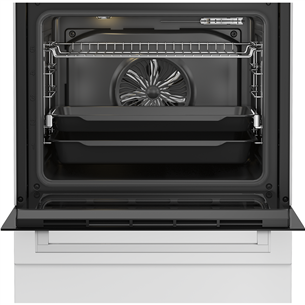 Beko, 72 L, width 60 cm, white - Gas cooker with electric oven