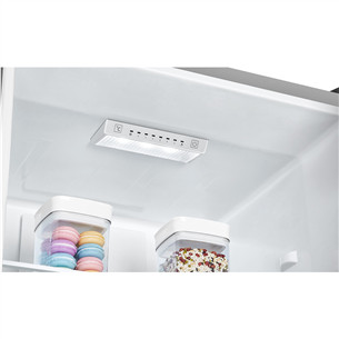 Šaldytuvas Hisense, NoFrost, 336 L, aukštis 202 cm, juodas