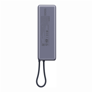 Xiaomi Power Bank, 165 Вт, 10000 мАч, серый - Внешний аккумулятор
