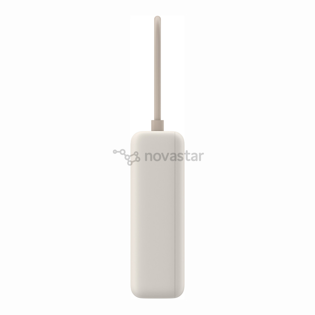 Išorinė baterija Xiaomi Power Bank, 33 W, 10000 mAh, integrated cable, smėlio spalvos
